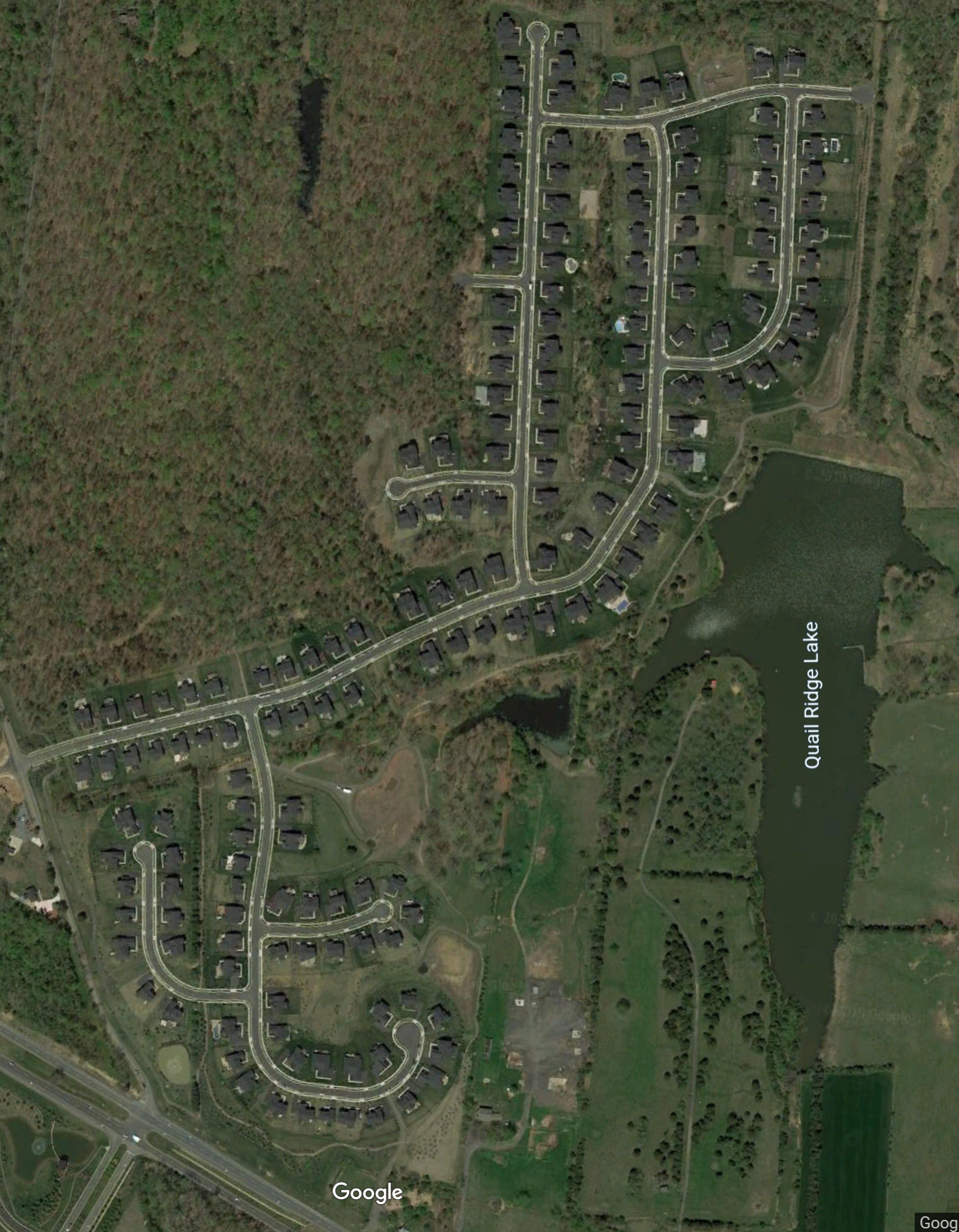 Satellite View of Loudoun Meadows