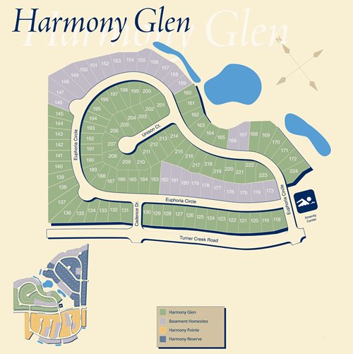 Harmony Glen Map thumbnail