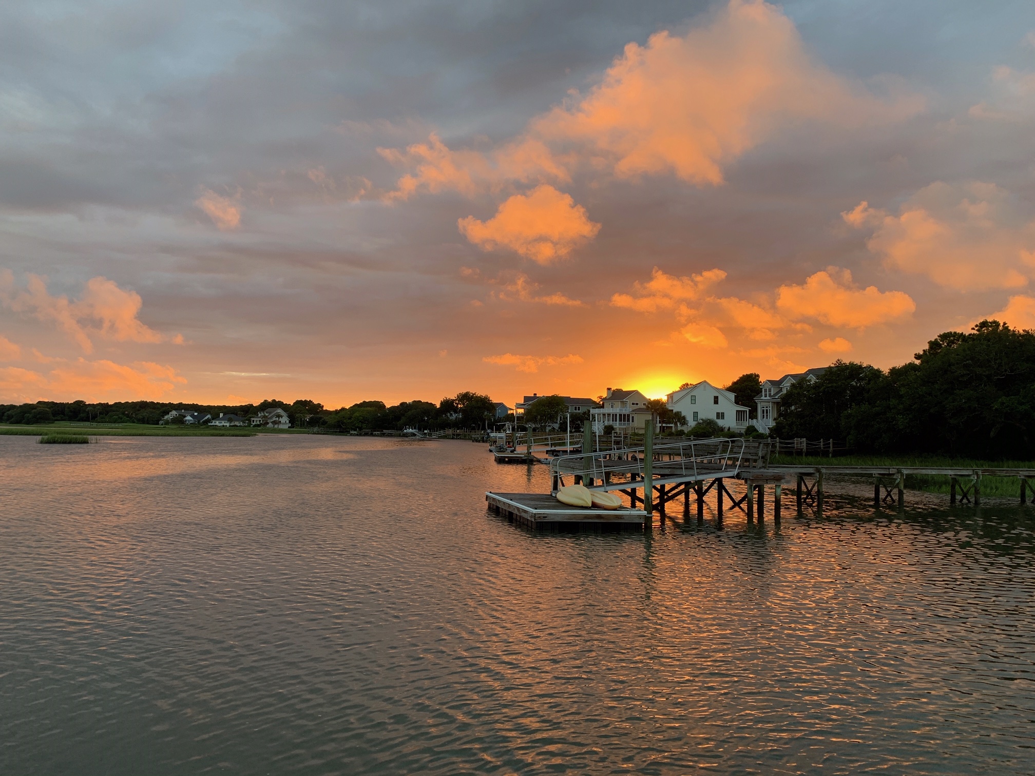 Sunset on Haulover Creek thumbnail