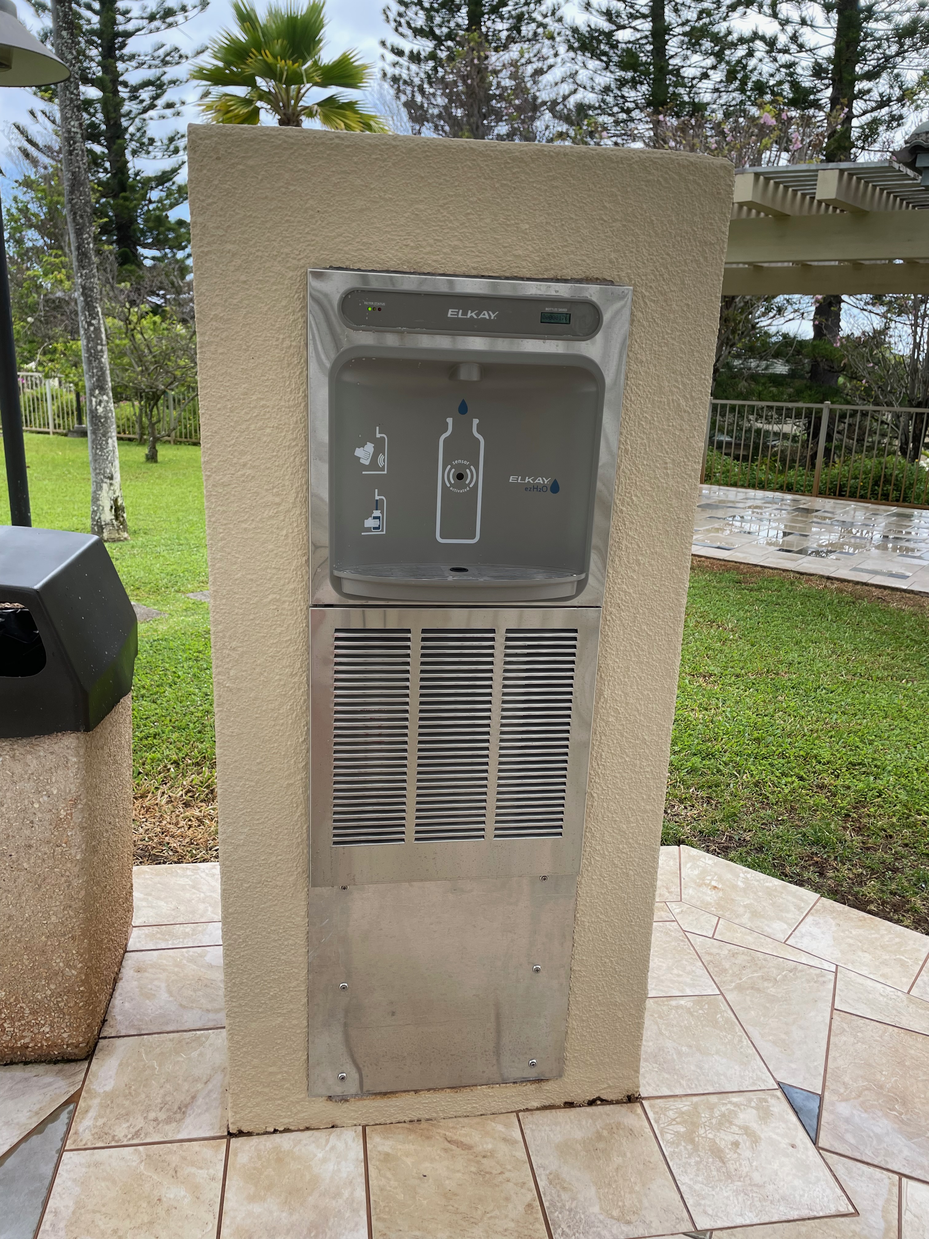 Water station provides cold filtered water thumbnail