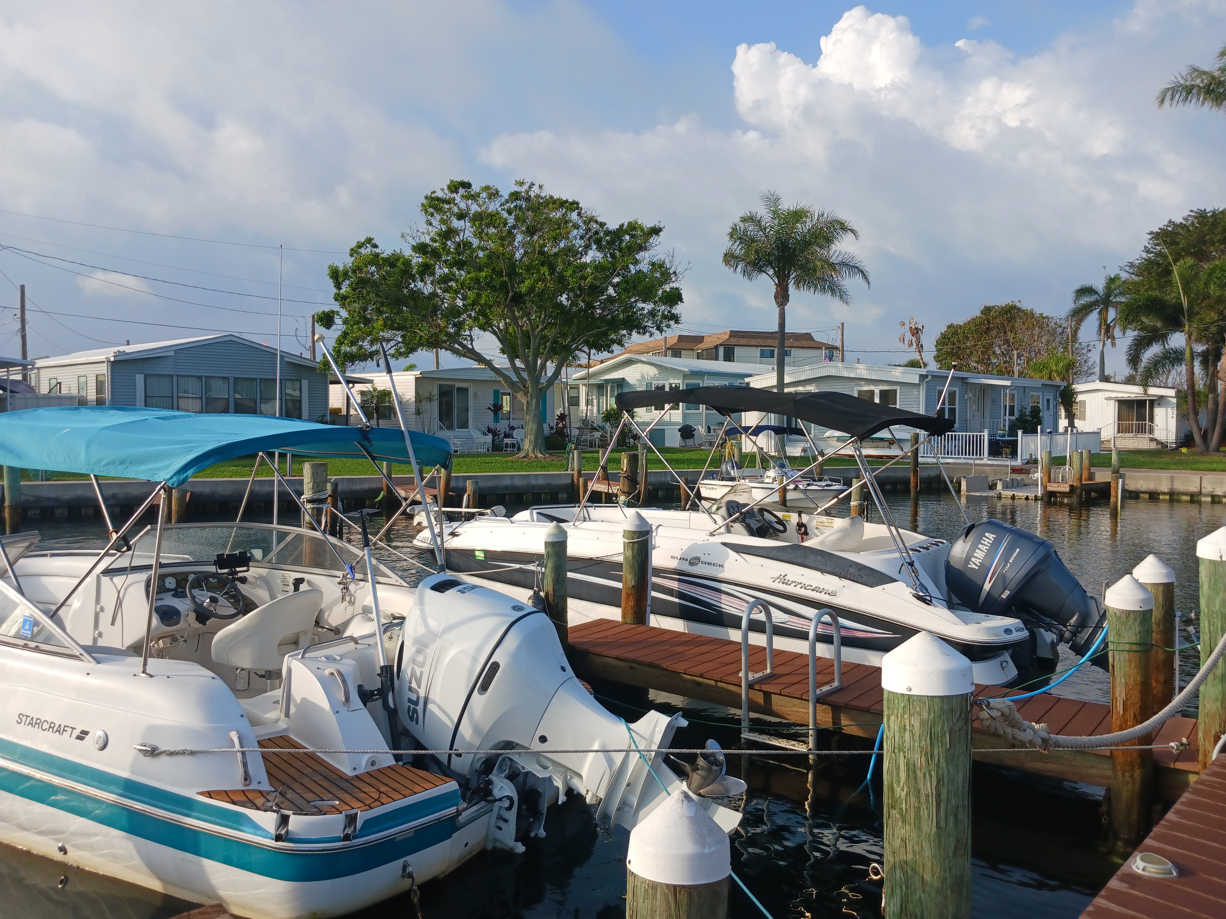 Owner's boats in our Marina slips. thumbnail