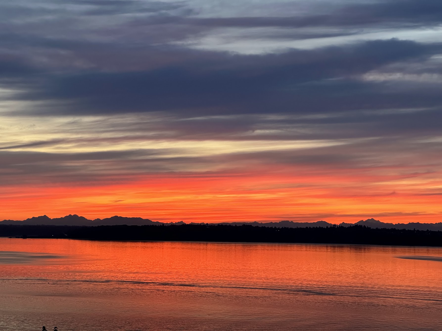 Sunrise over Eagle Harbor from Bill Point thumbnail