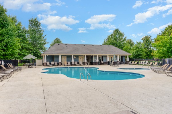 Our clubhouse, restrooms, and pool to meet new neighbors and make friends. thumbnail