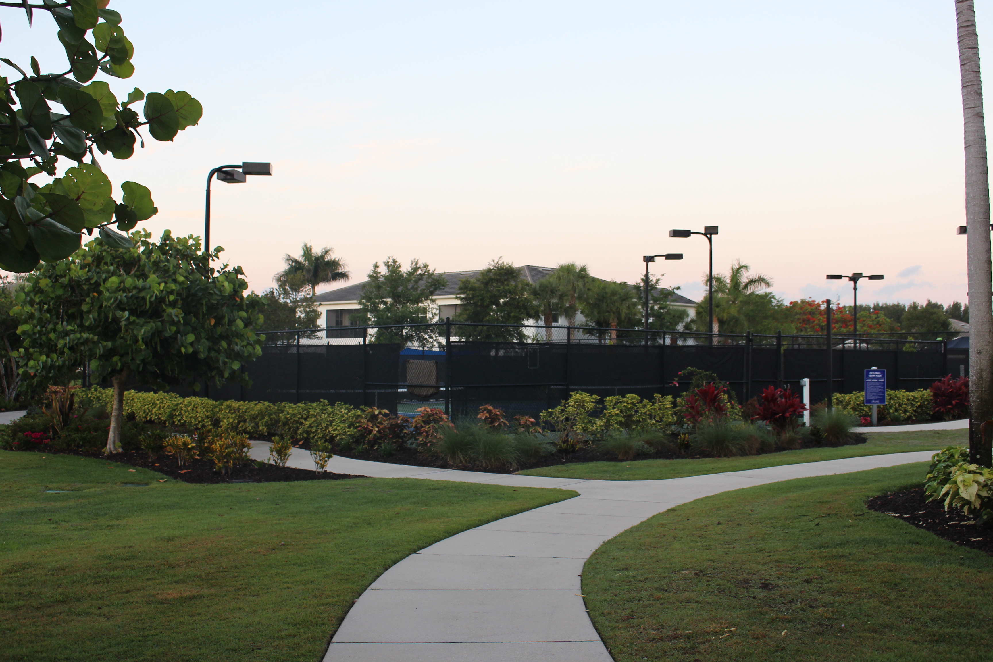 New Landscaping around Tennis & Pickleball Courts thumbnail