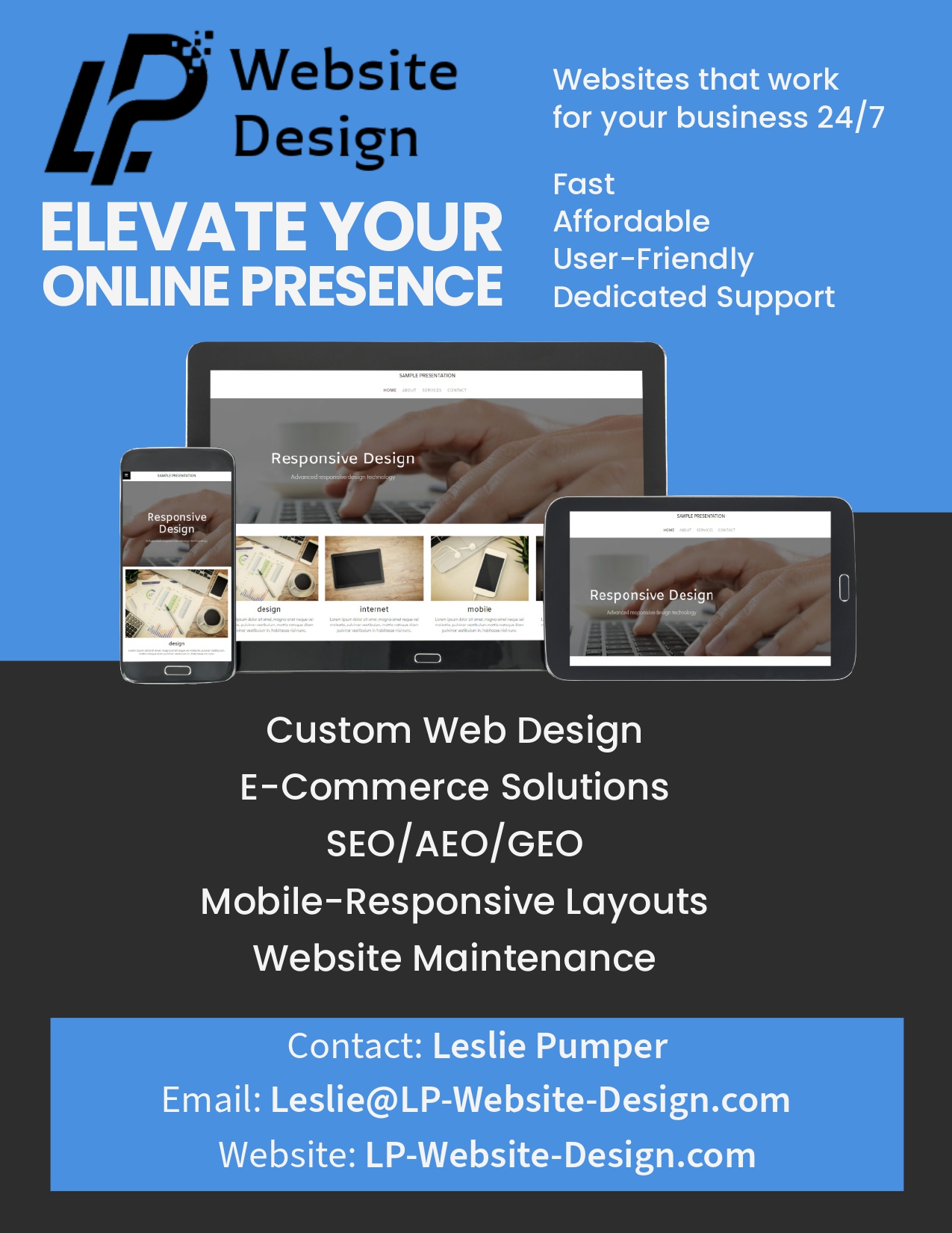 LP Website Design thumbnail
